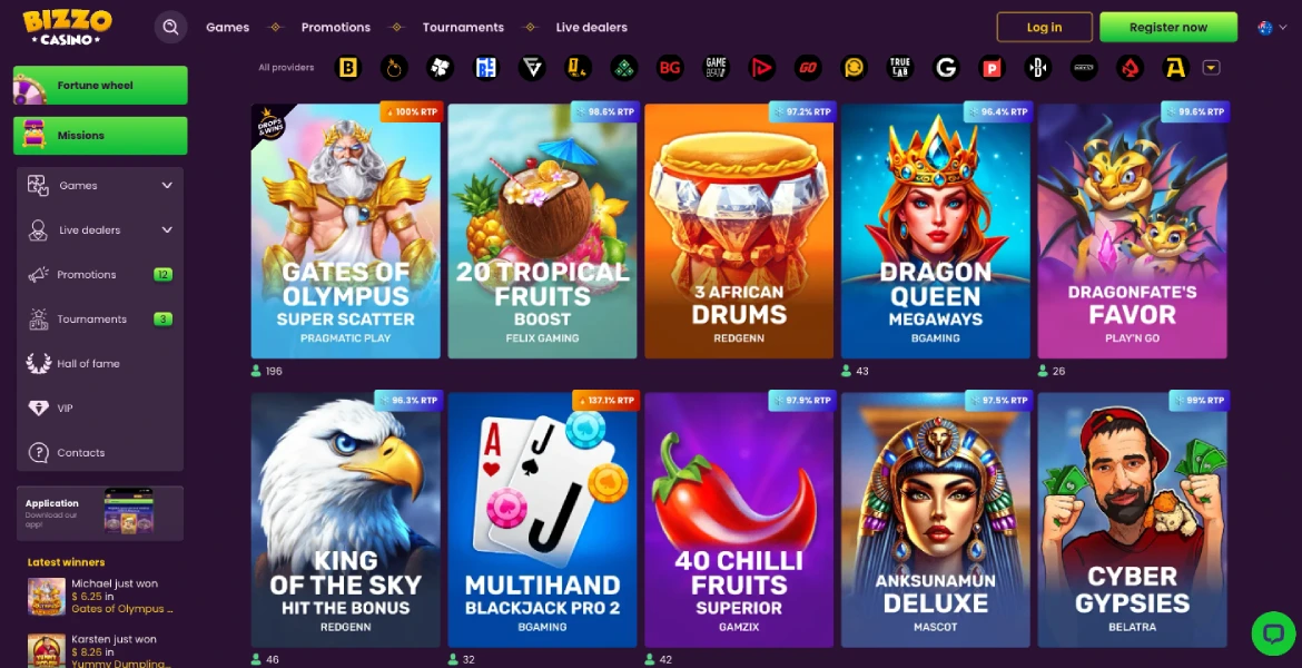 Games Selection
