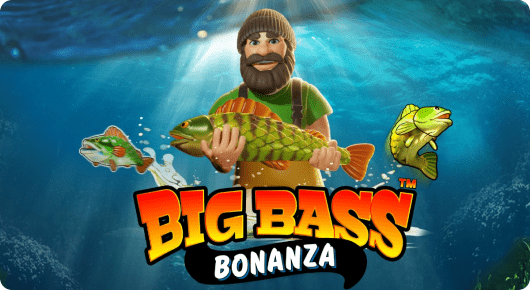 “Big Bass Bonanza” by Reel King Logo