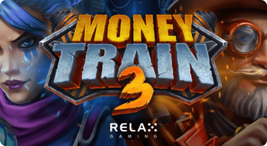 “Money Train 3” by Relax Gaming Logo