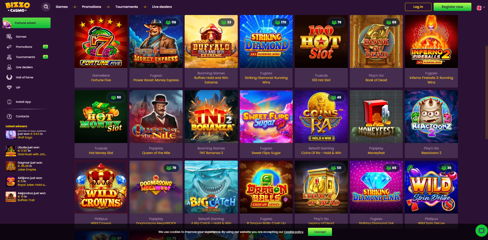 Featured Slots